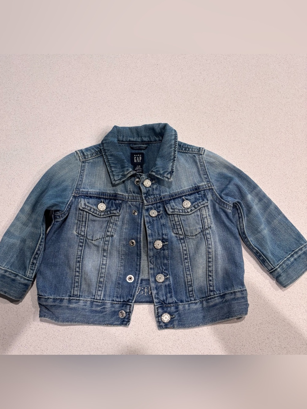 Baby GAP Medium Blue Denim Jacket